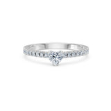 Inel solitaire Eternitate – 101-10191(0.30)HRT – imaginea 3