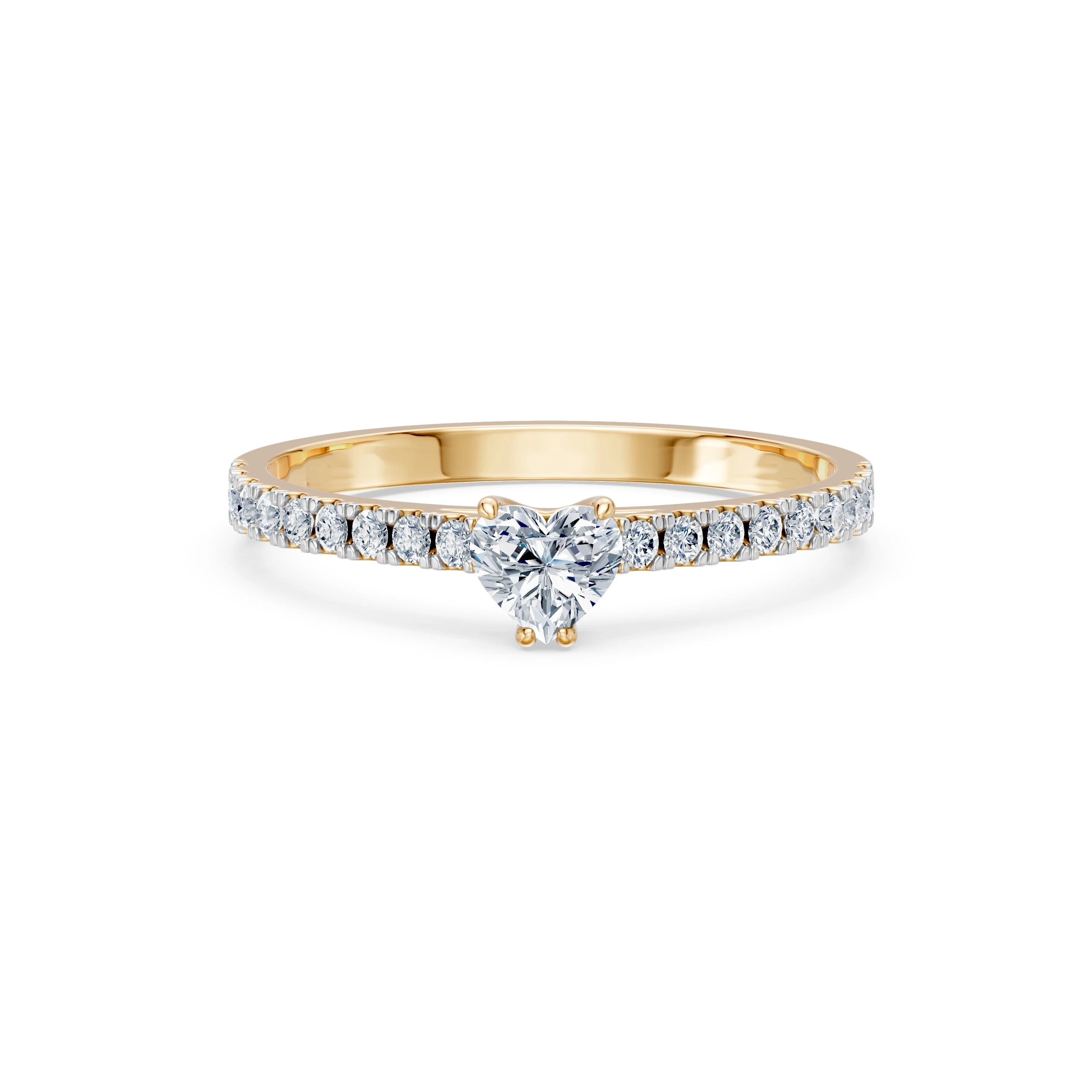 Inel solitaire Eternitate – 101-10191(0.30)HRT – imaginea 6