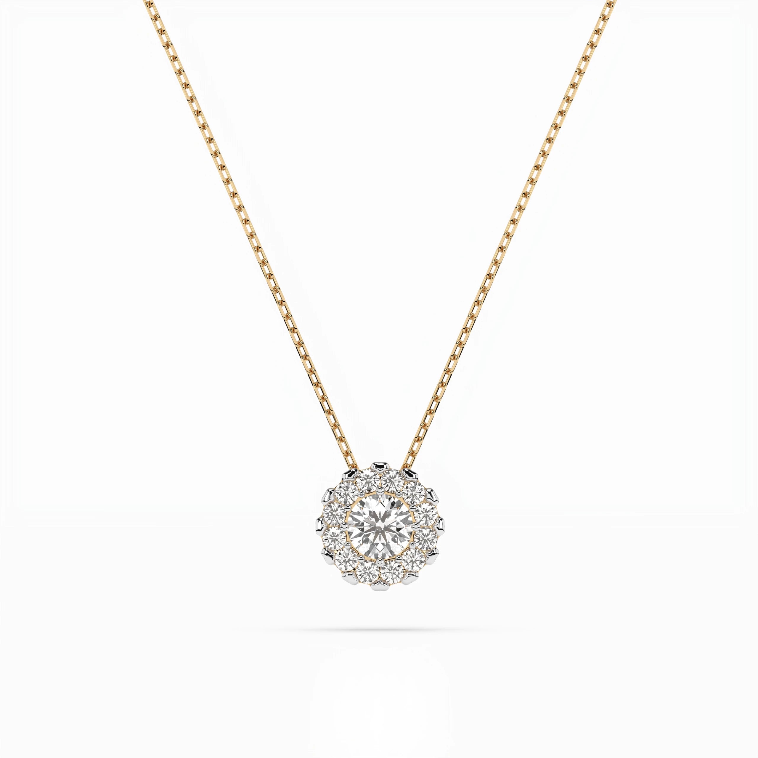 Colier solitaire Eternitate – 104-10044(3.0) – imaginea 4