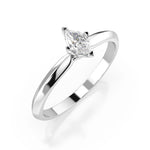 Inel solitaire – 101-10181/1(0.10)MARQUISE – imaginea 1