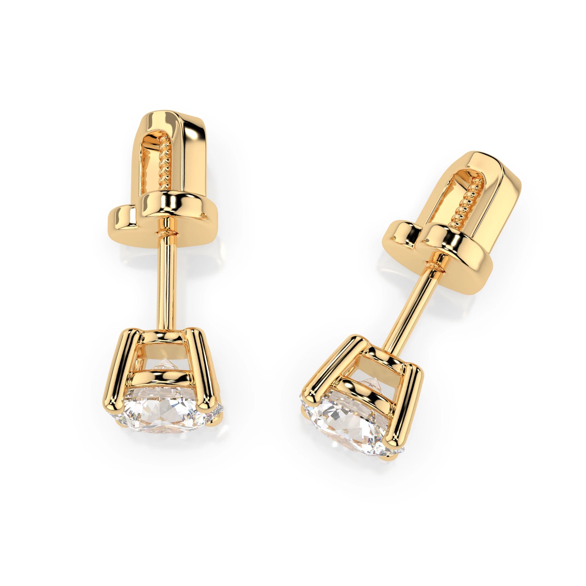 Cercei solitaire Fluture – 102-10012/1(4.7) – imaginea 4
