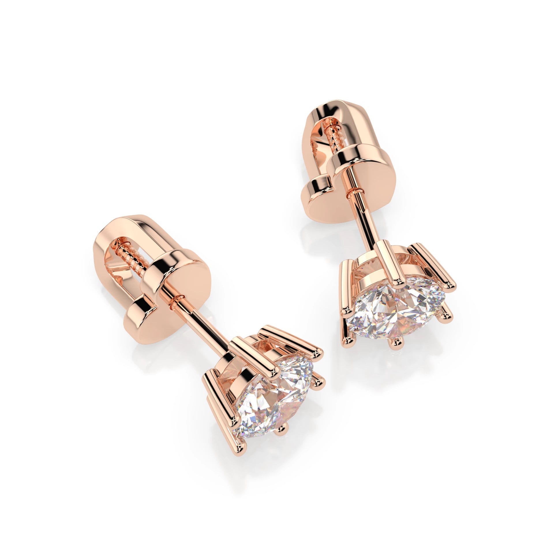 Cercei solitaire Fluture – 102-10151(4.7) – imaginea 8