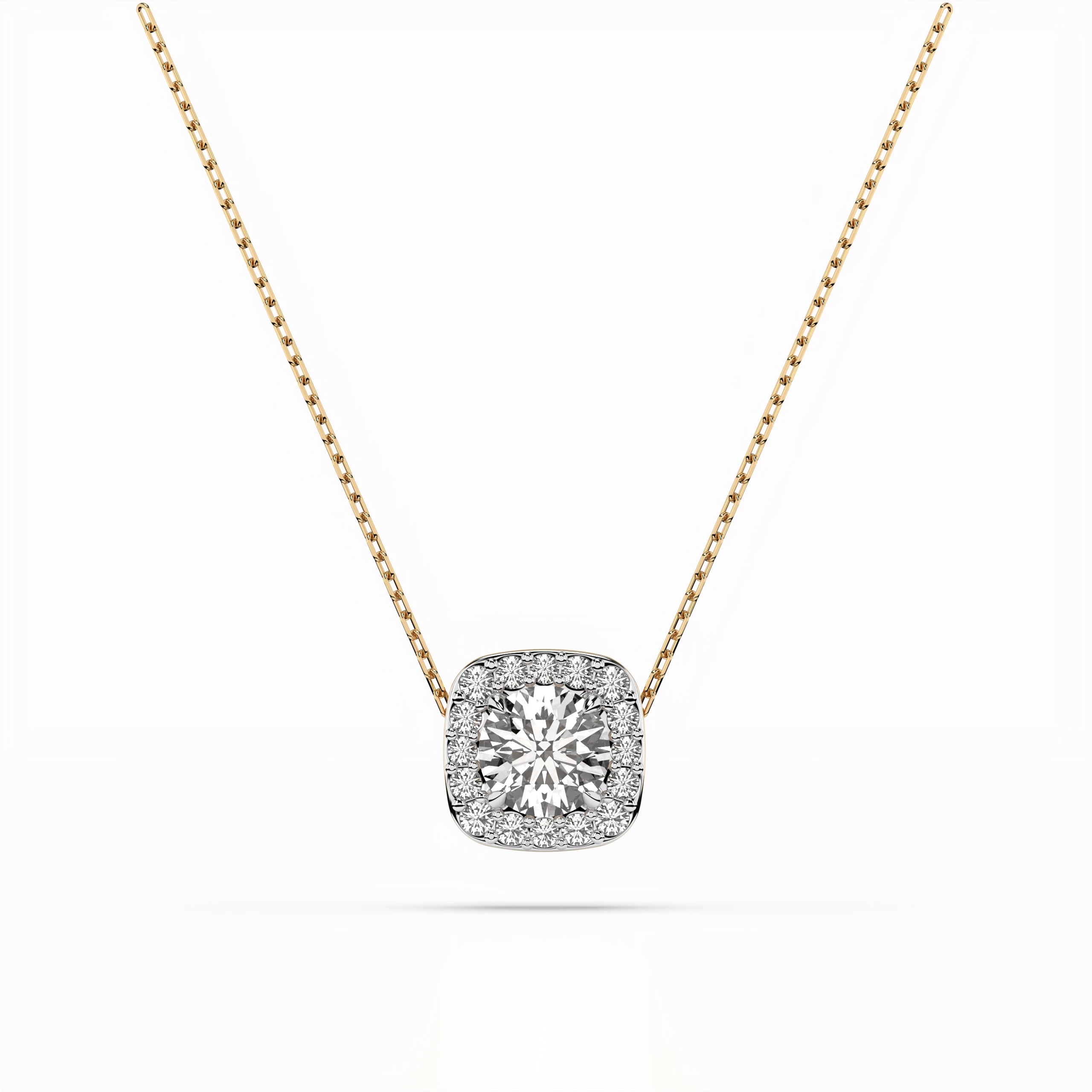 Colier solitaire Eternitate – 104-10057(4.7) – imaginea 4