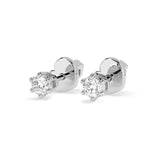 Cercei solitaire Fluture – 102-10027(2.5) – imaginea 3