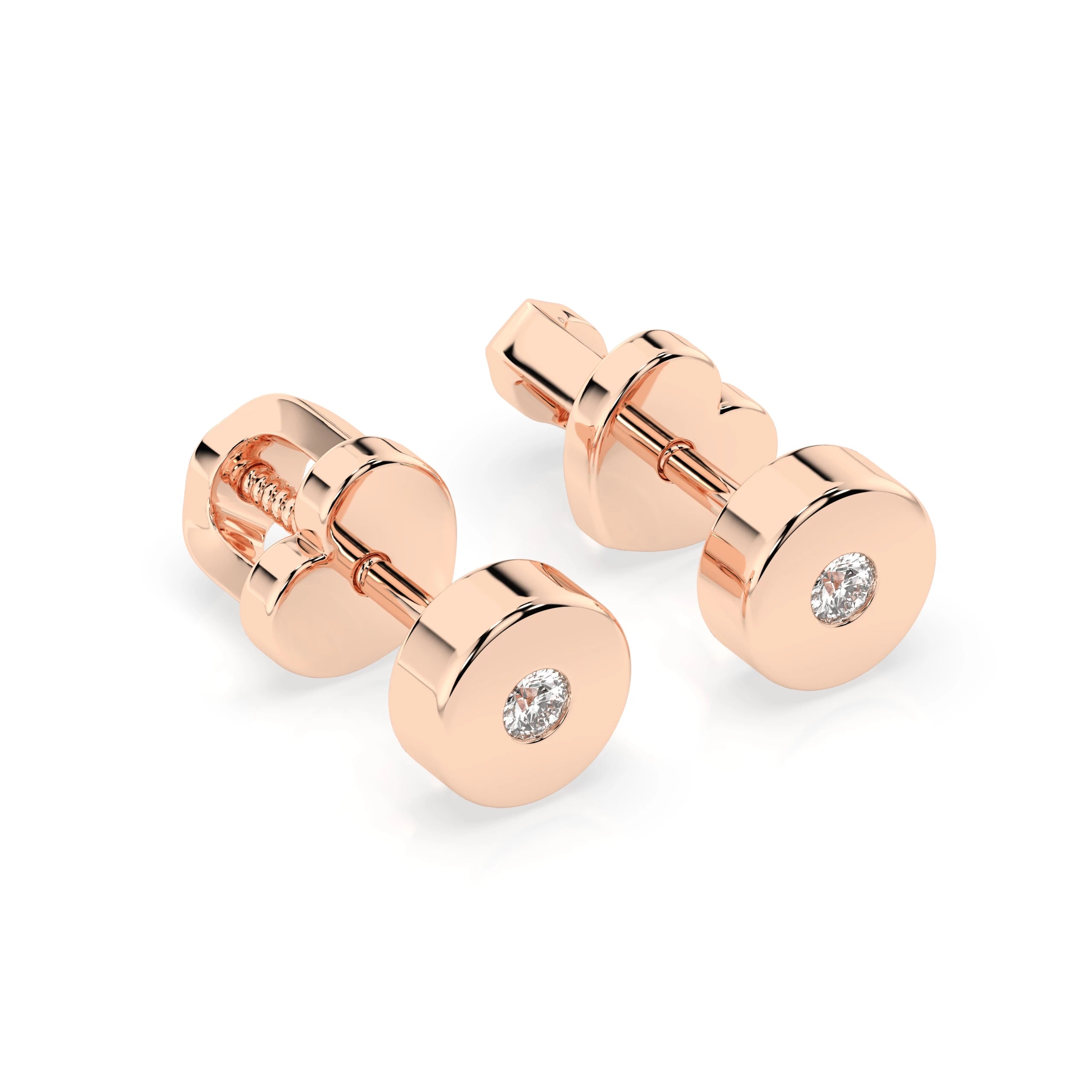 Cercei solitaire Fluture – 102-10050 – imaginea 8
