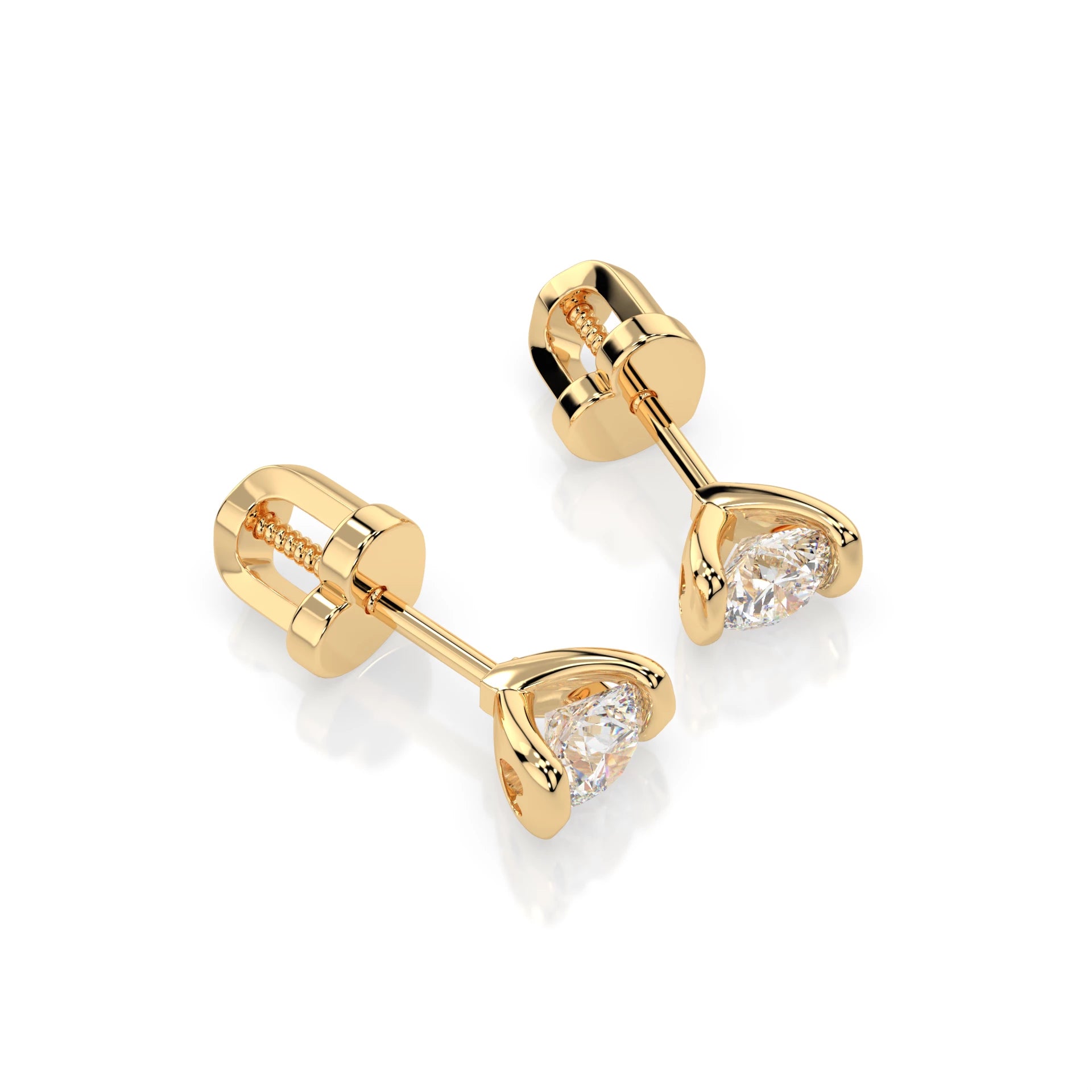 Cercei solitaire Fluture – 102-10016(4.2) – imaginea 6