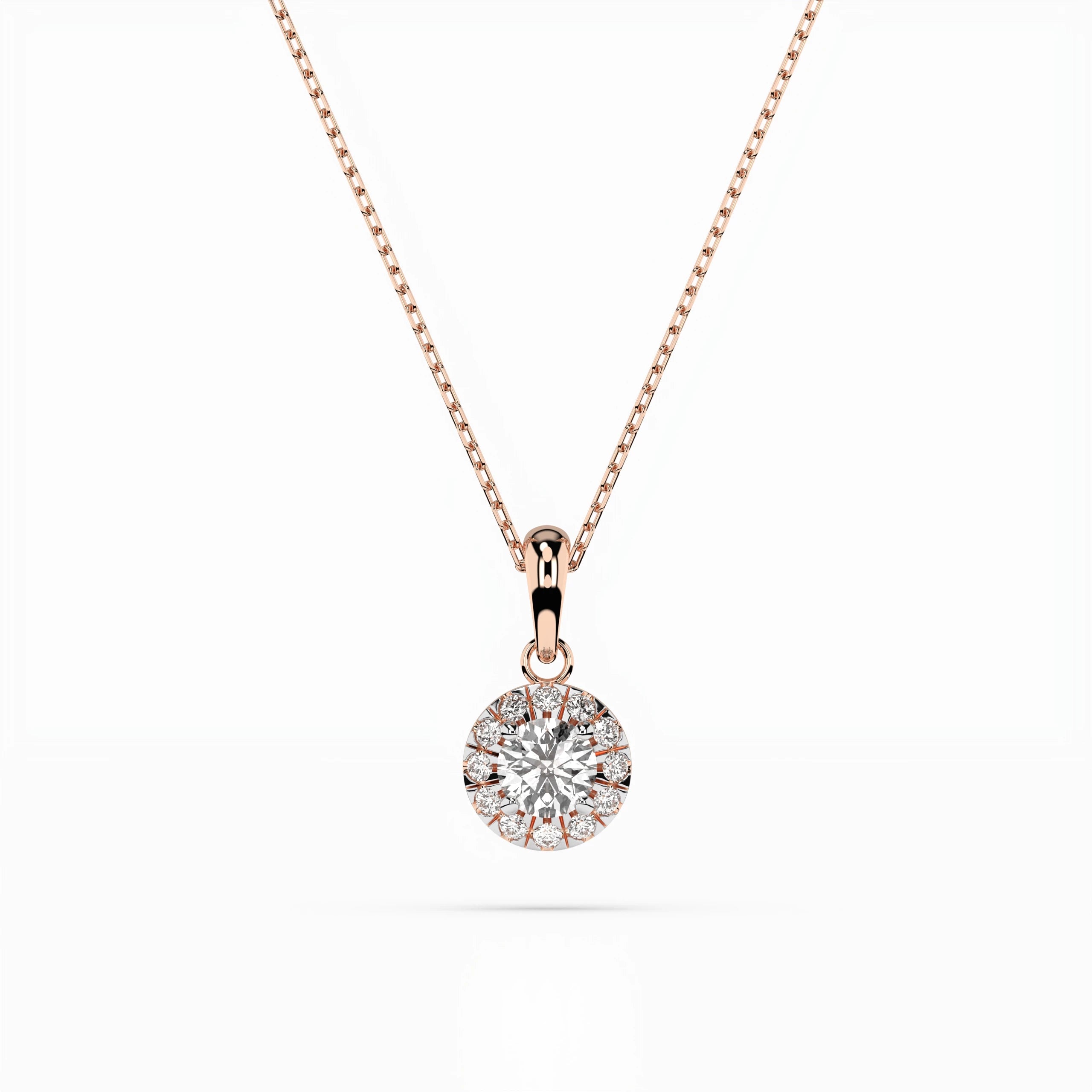 Colier solitaire Eternitate – 104-10053(3.7) – imaginea 7