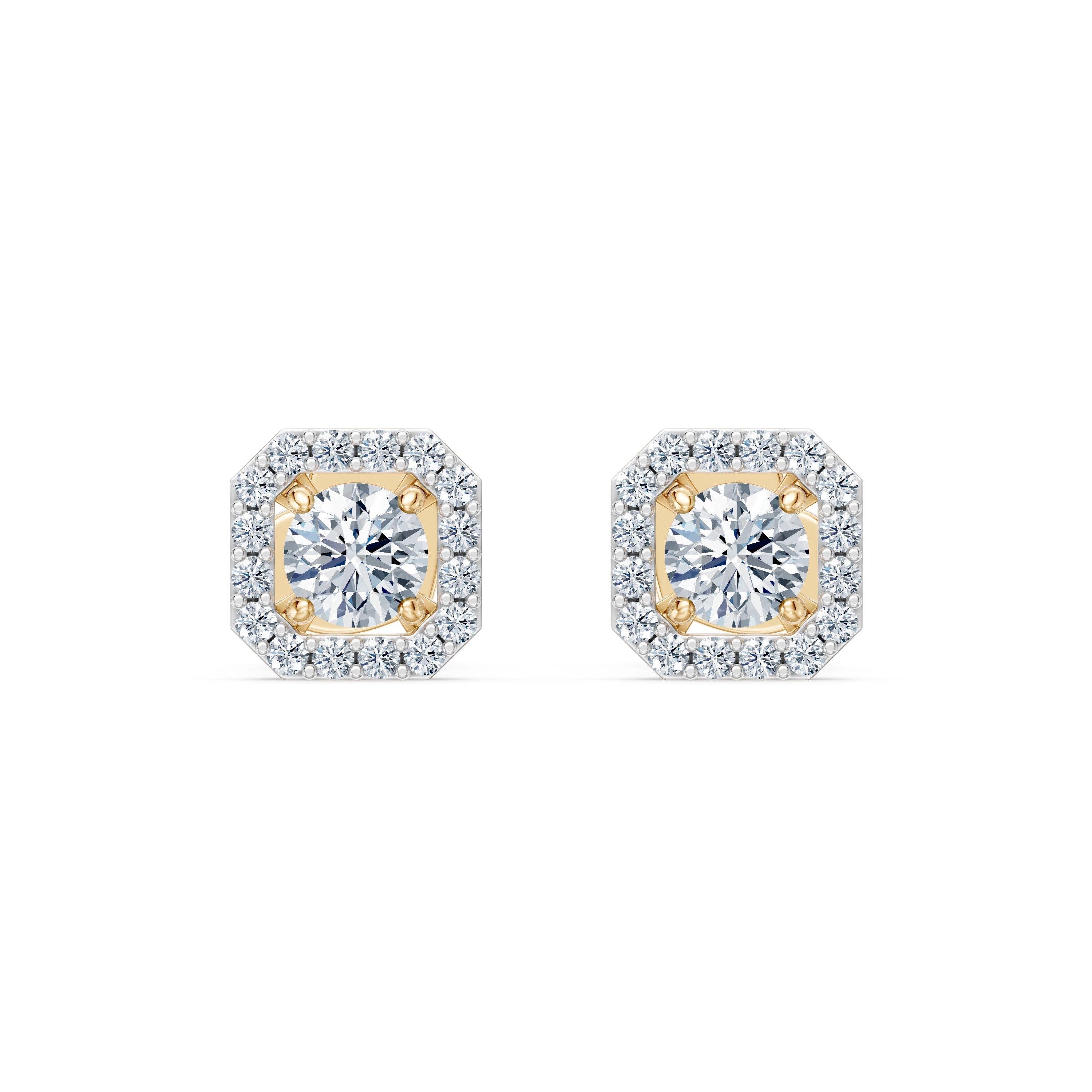 Cercei solitaire Eternitate – 102-10118/2(3.7) – imaginea 4