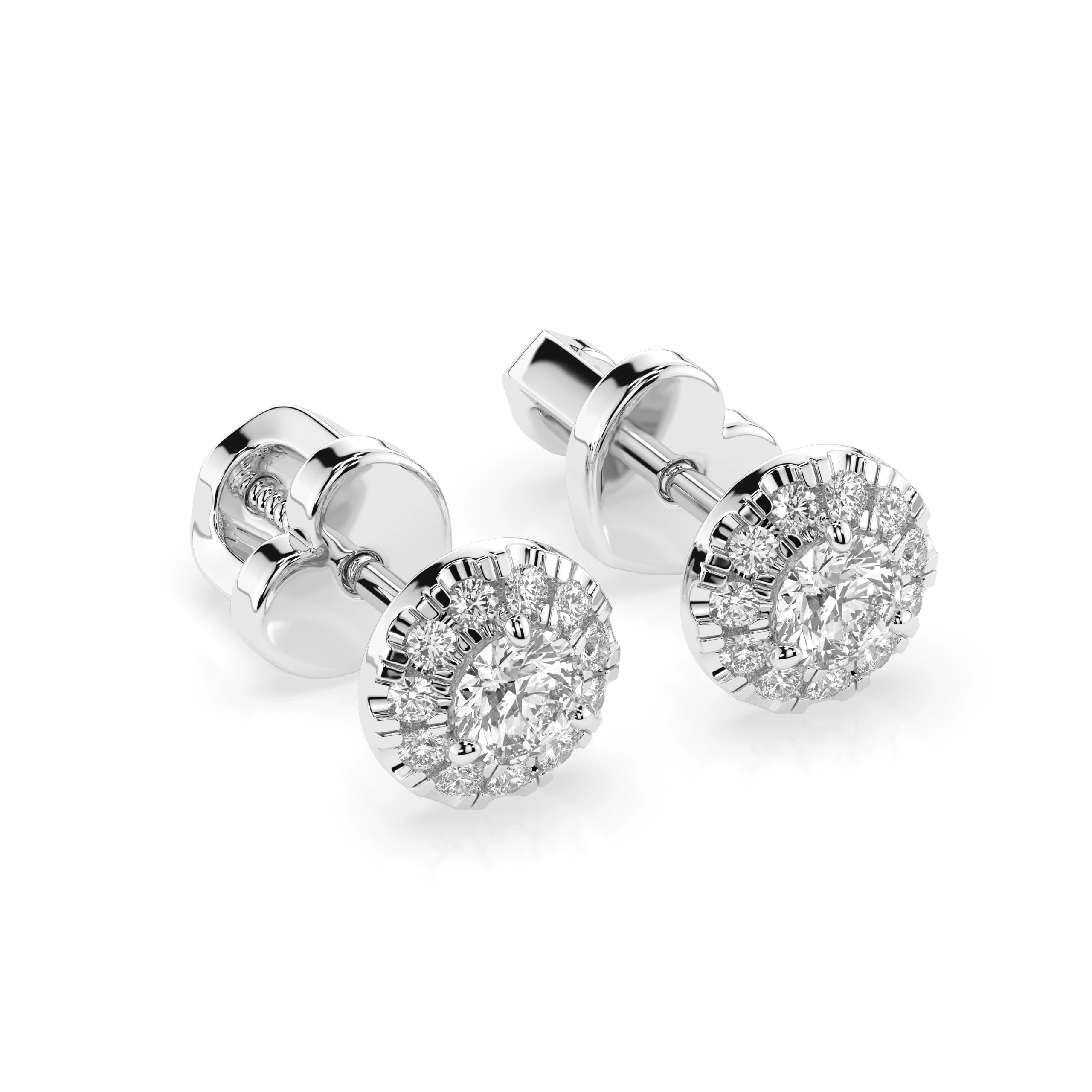 Cercei solitaire Eternitate – 102-10095(3.1) – imaginea 2