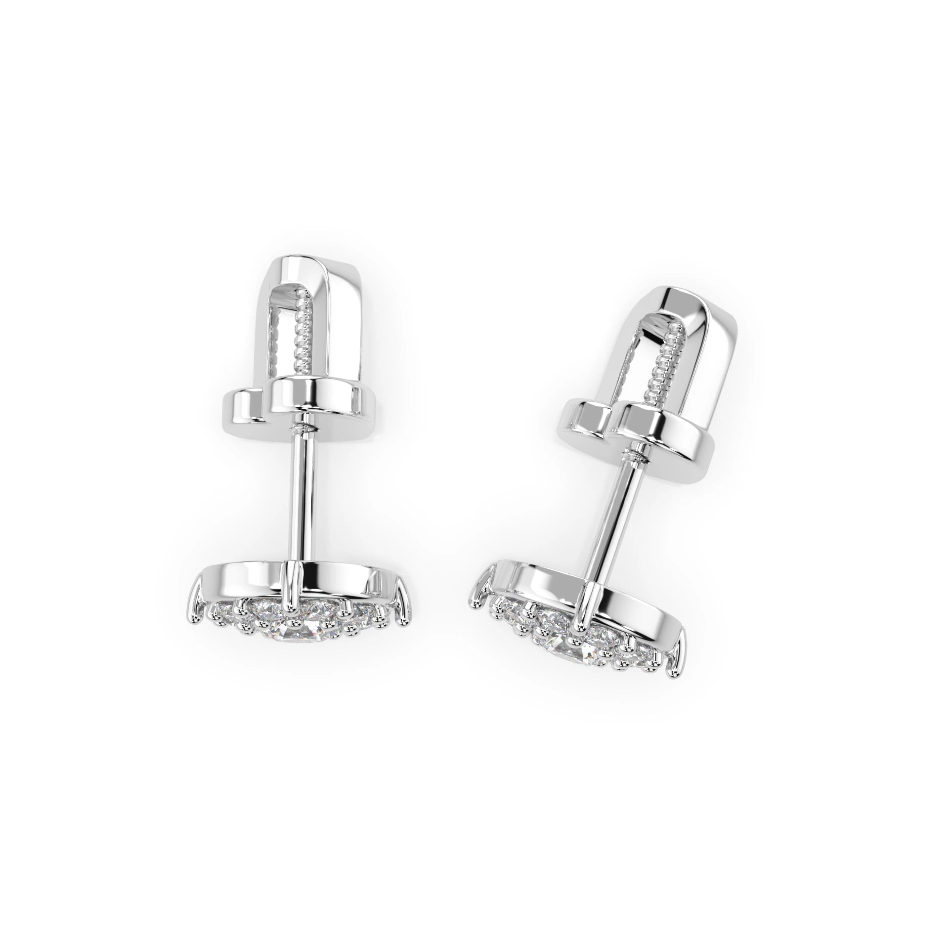 Cercei solitaire Eternitate – 102-10017(2.5) – imaginea 2