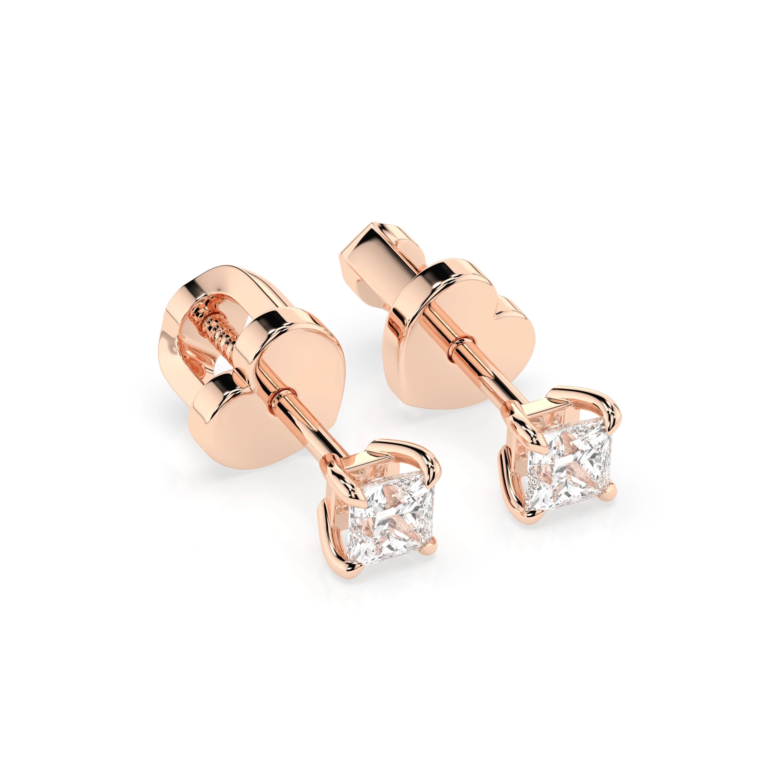 Cercei solitaire Fluture – 102-10113(3.0)PR – imaginea 8