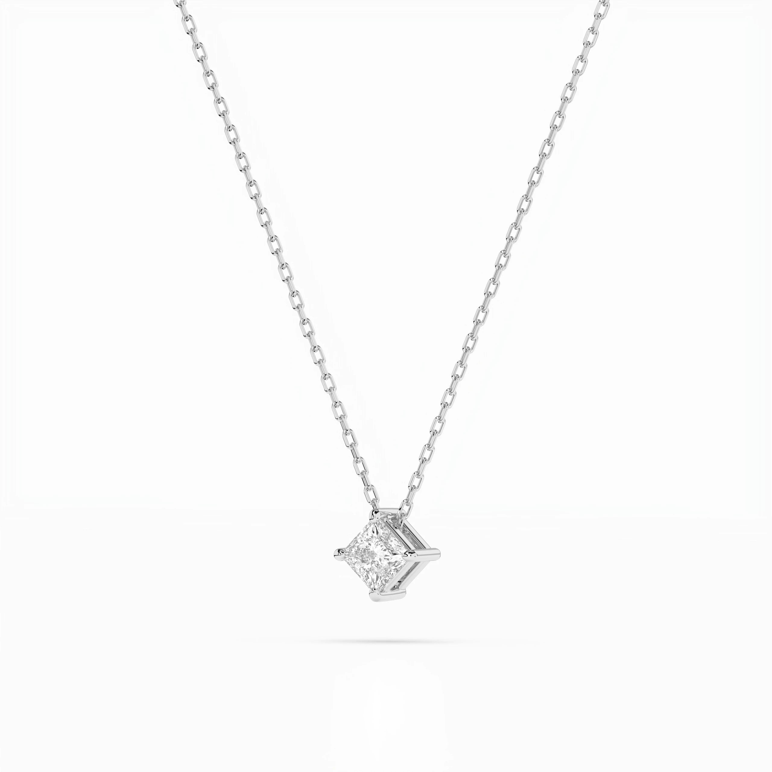 Colier solitaire – 104-10055(2.5)PR – imaginea 2