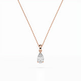 Colier solitaire – 104-10067(0.30)PAR – imaginea 7