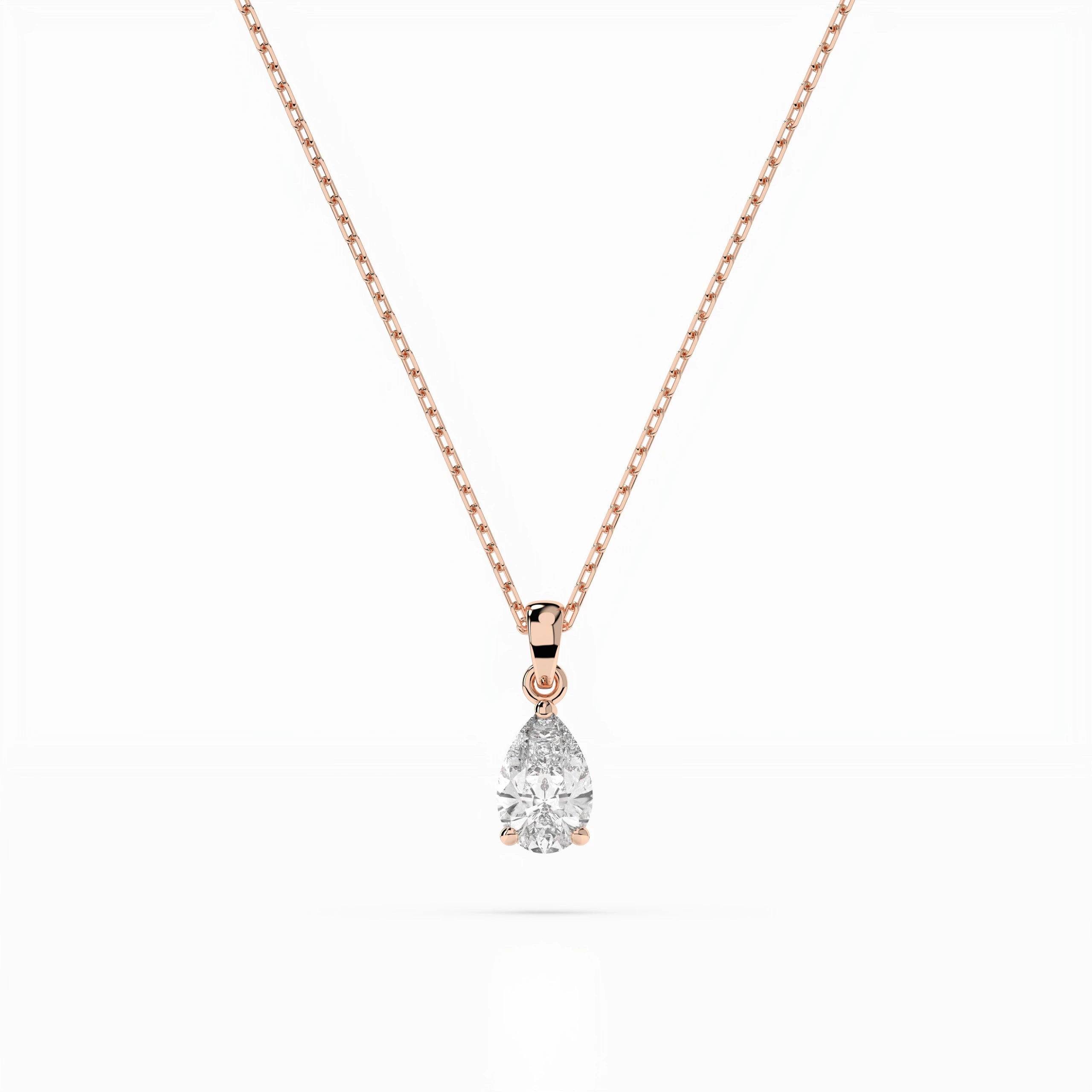 Colier solitaire – 104-10067(0.30)PAR – imaginea 7