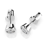 Cercei solitaire Fluture – 102-10010(3.7) – imaginea 2