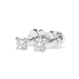 Cercei solitaire Fluture – 102-10113(2.5)PR – imaginea 3