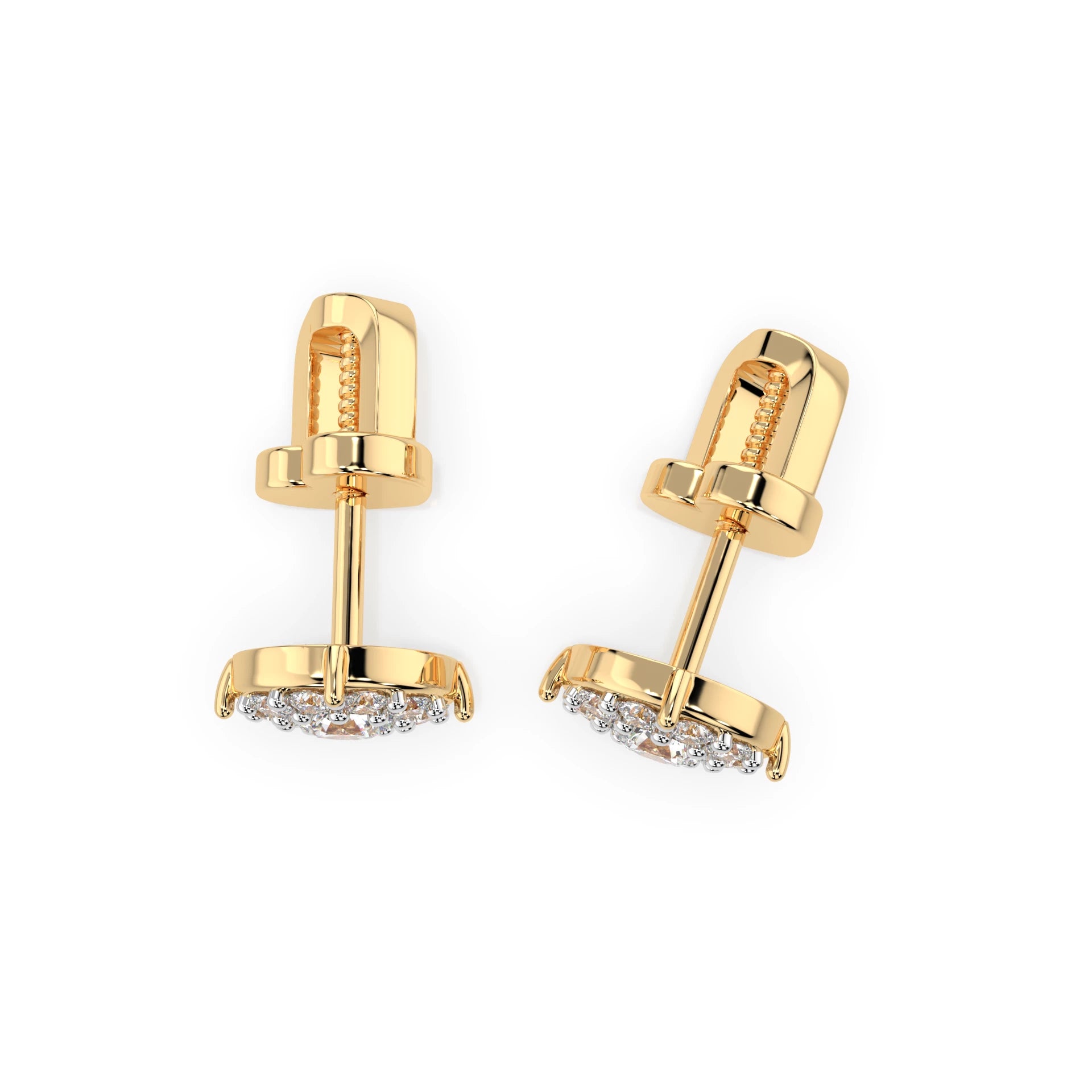 Cercei solitaire Eternitate – 102-10017(3.4) – imaginea 5