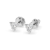 Cercei solitaire Fluture – 102-10190(0.30)HRT – imaginea 2