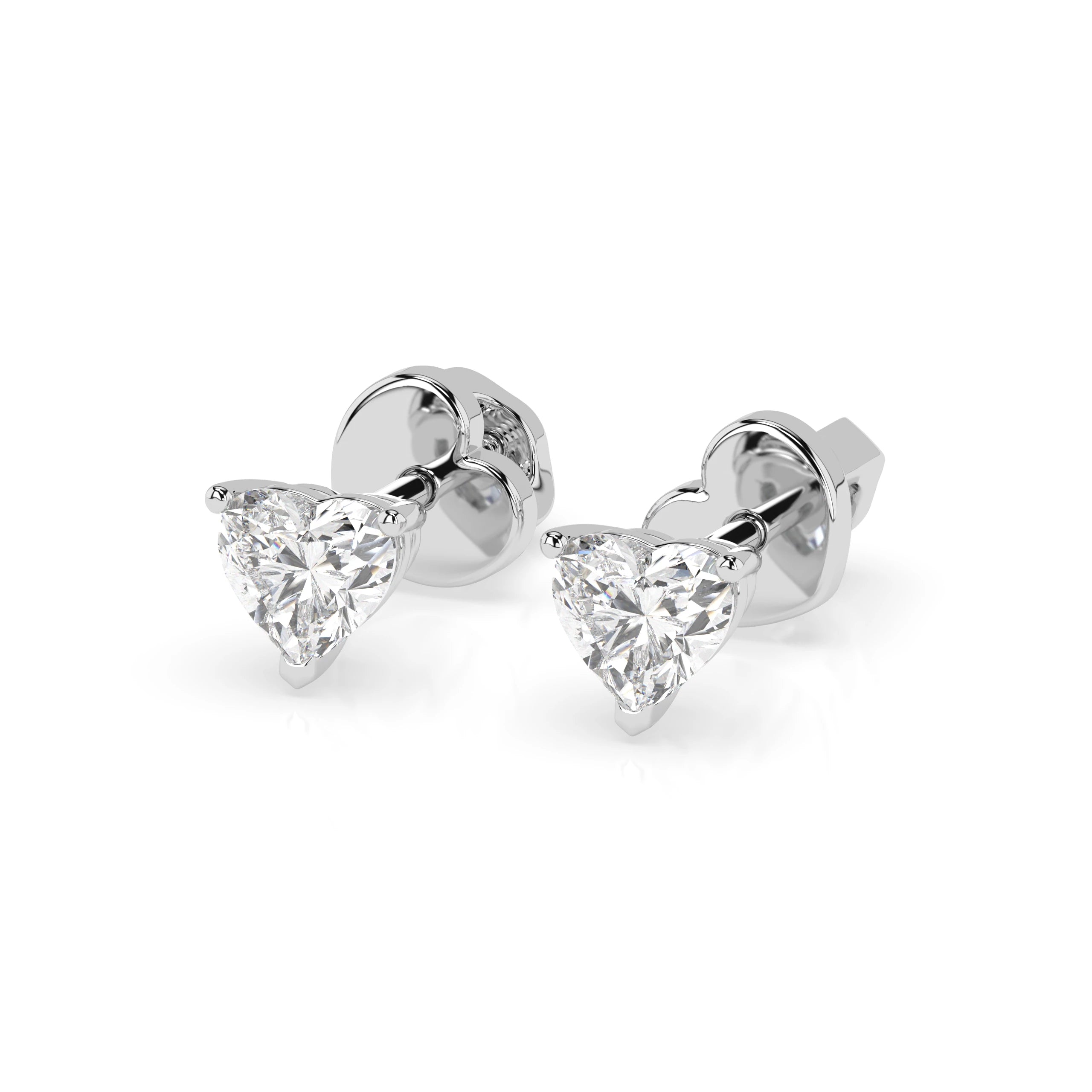 Cercei solitaire Fluture – 102-10190(0.30)HRT – imaginea 2