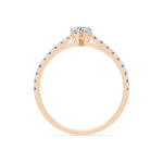 Inel solitaire Eternitate – 101-10191(0.30)HRT – imaginea 8