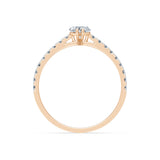 Inel solitaire Eternitate – 101-10191(0.30)HRT – imaginea 8