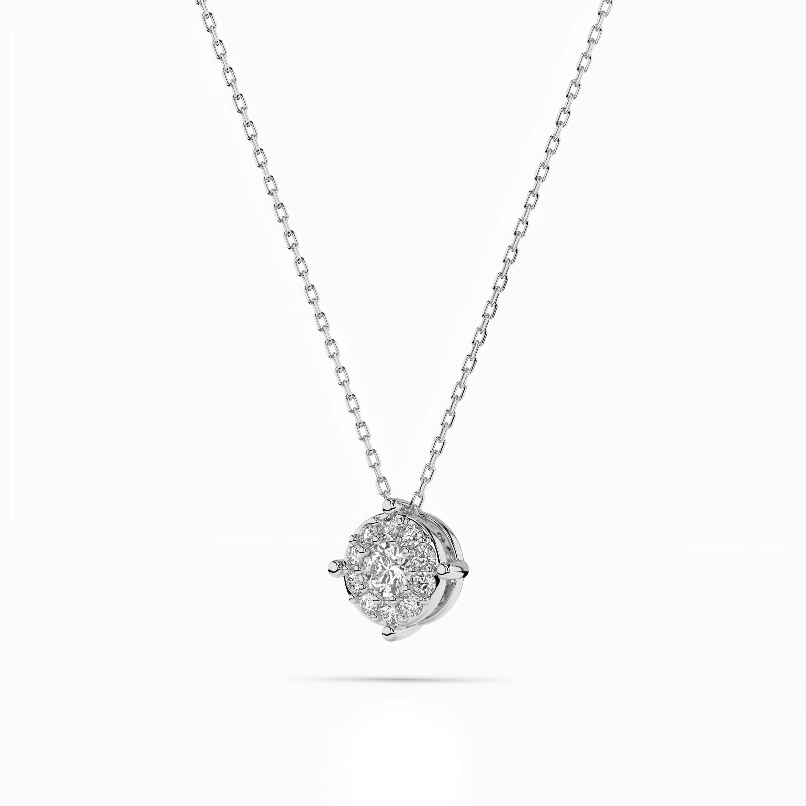 Colier solitaire Eternitate – 104-10001(2.5) – imaginea 2