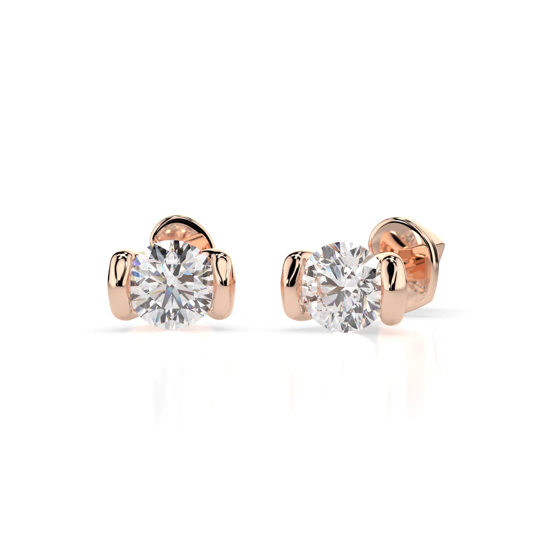 Cercei solitaire Fluture – 102-10016(3.7) – imaginea 7