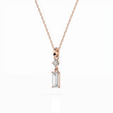 Colier solitaire – 104-10071/2(0.30)BAQ – imaginea 8