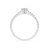 Inel solitaire Eternitate – 101-10191(0.30)HRT – imaginea 2