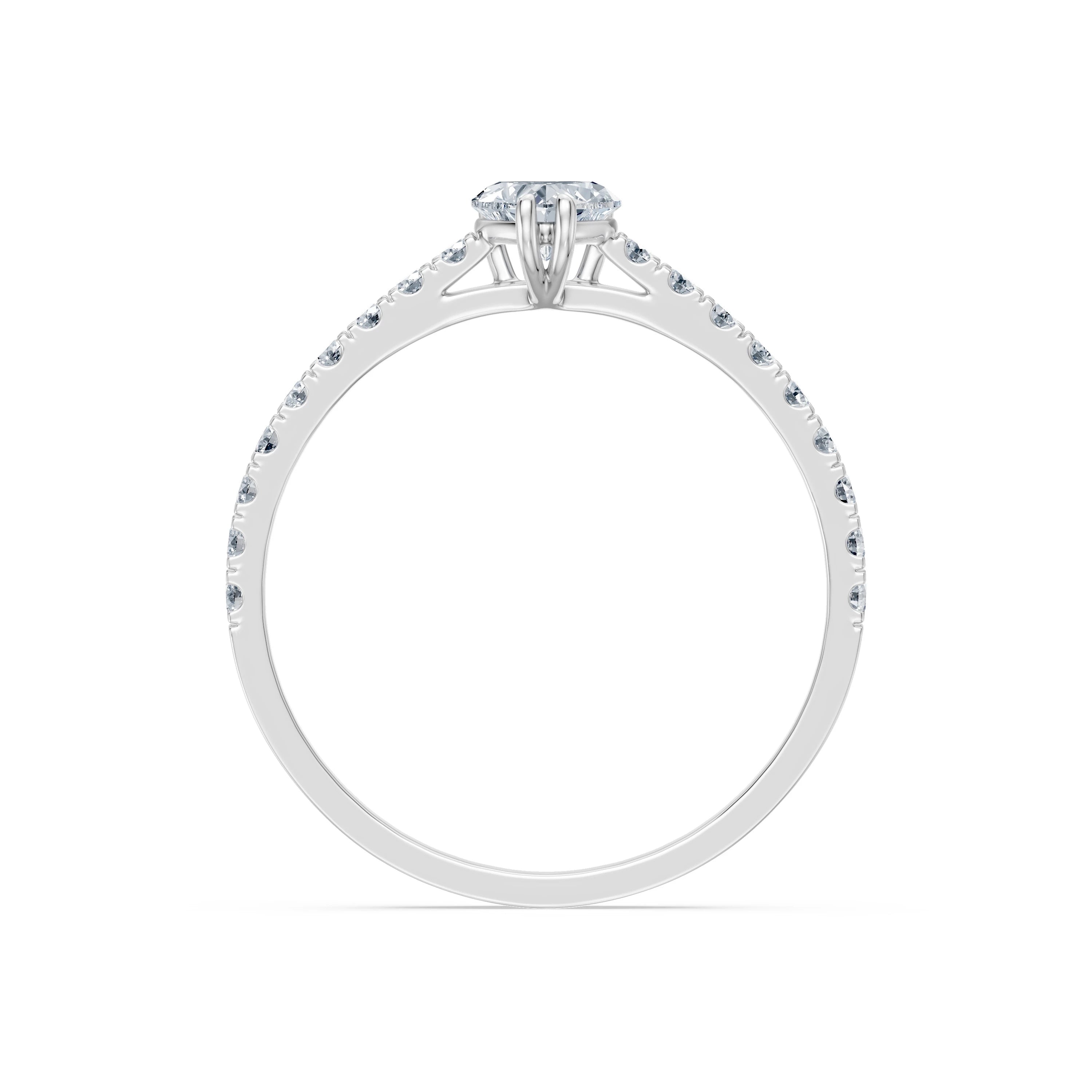 Inel solitaire Eternitate – 101-10191(0.30)HRT – imaginea 2