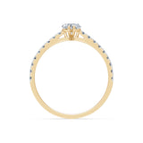 Inel solitaire Eternitate – 101-10191(0.30)HRT – imaginea 5