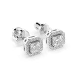 Cercei solitaire Eternitate – 102-10115(3.0)PR – imaginea 2