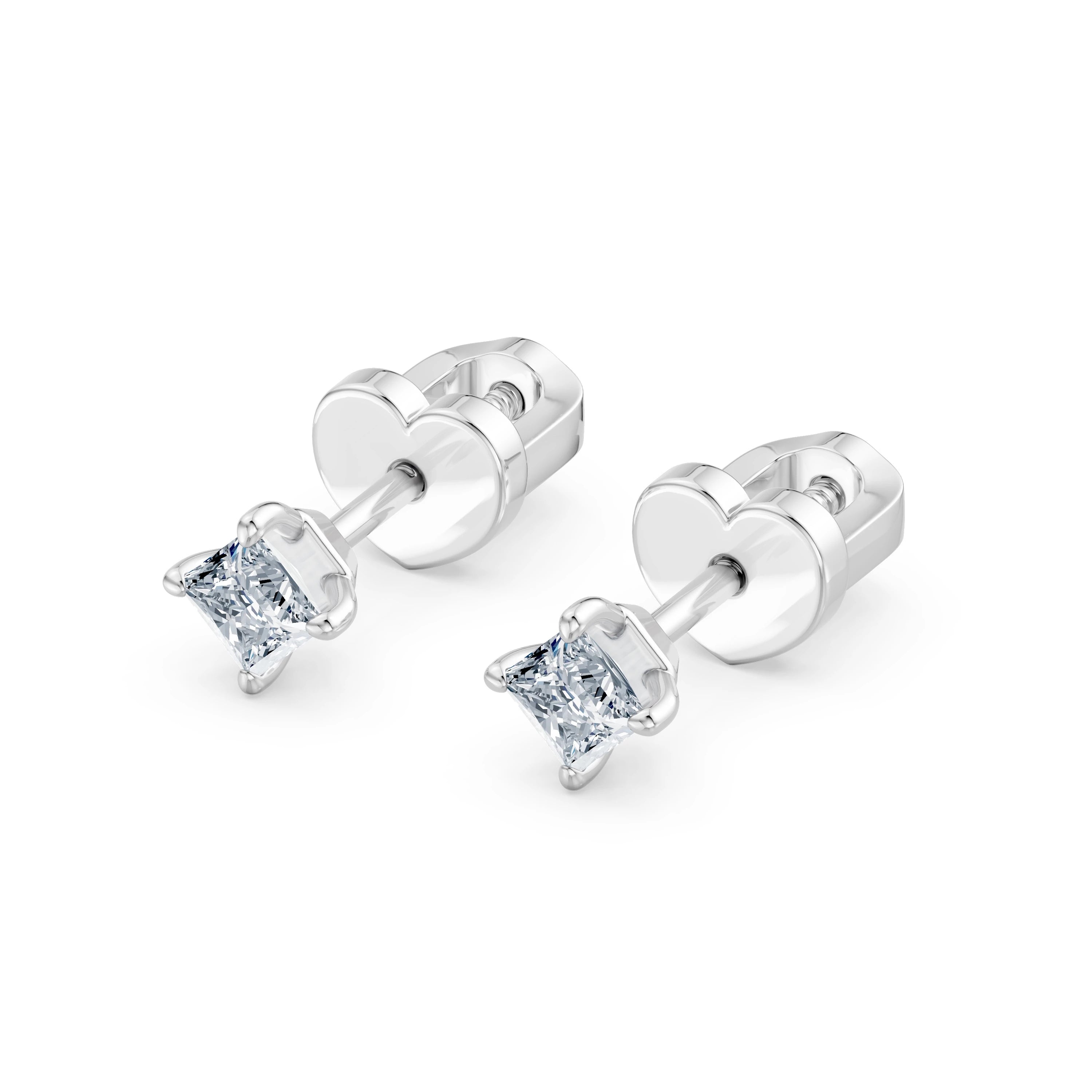 Cercei solitaire Fluture – 102-10116(3.0)PR – imaginea 3