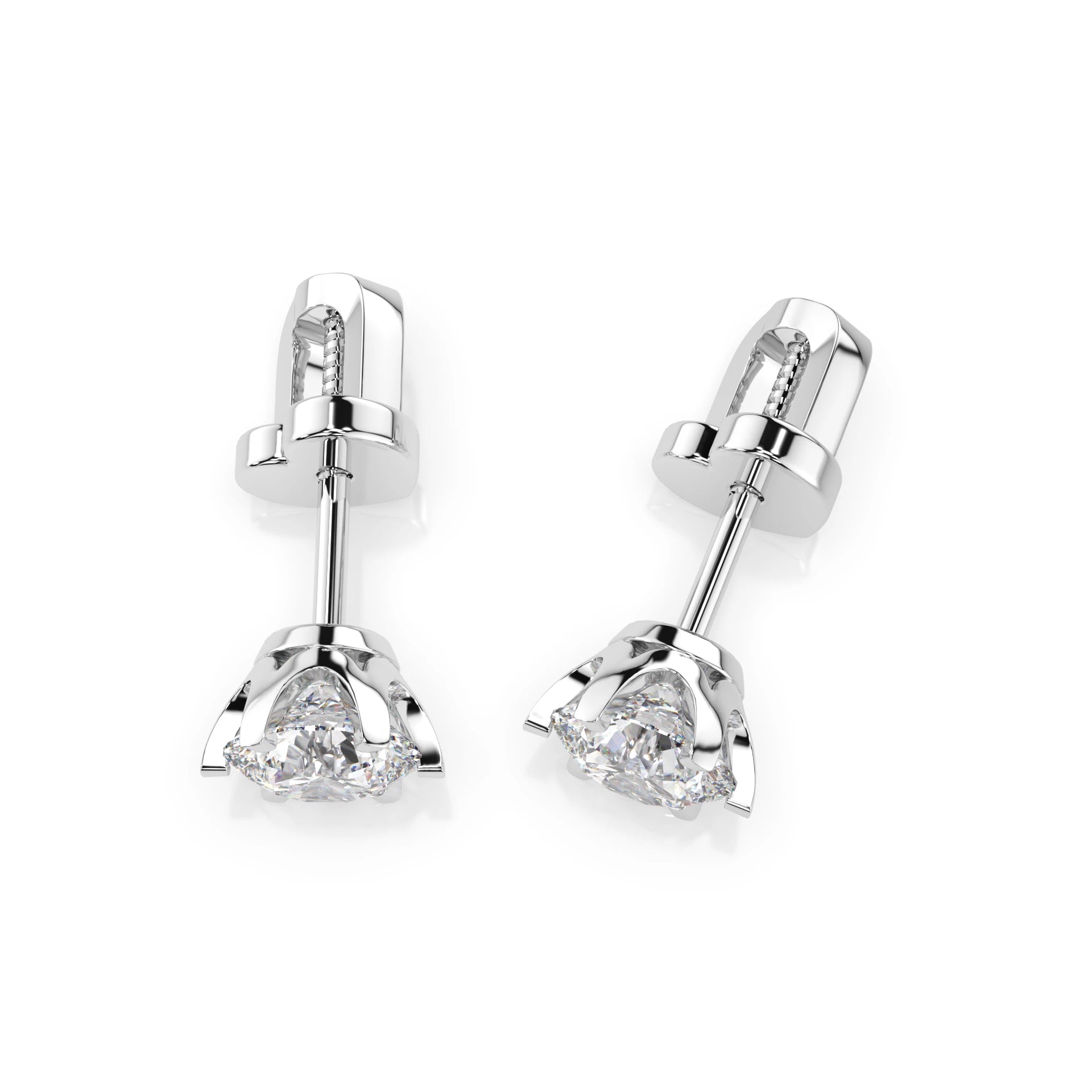 Cercei solitaire Fluture – 102-10040/1(5.1) – imaginea 3