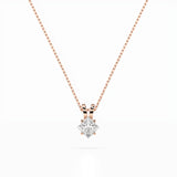 Colier solitaire – 104-10070(0.30)PR – imaginea 7