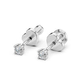 Cercei solitaire Fluture – 102-10012/1(2.5) – imaginea 3