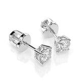 Cercei solitaire Fluture – 102-10012/1(4.0) – imaginea 3