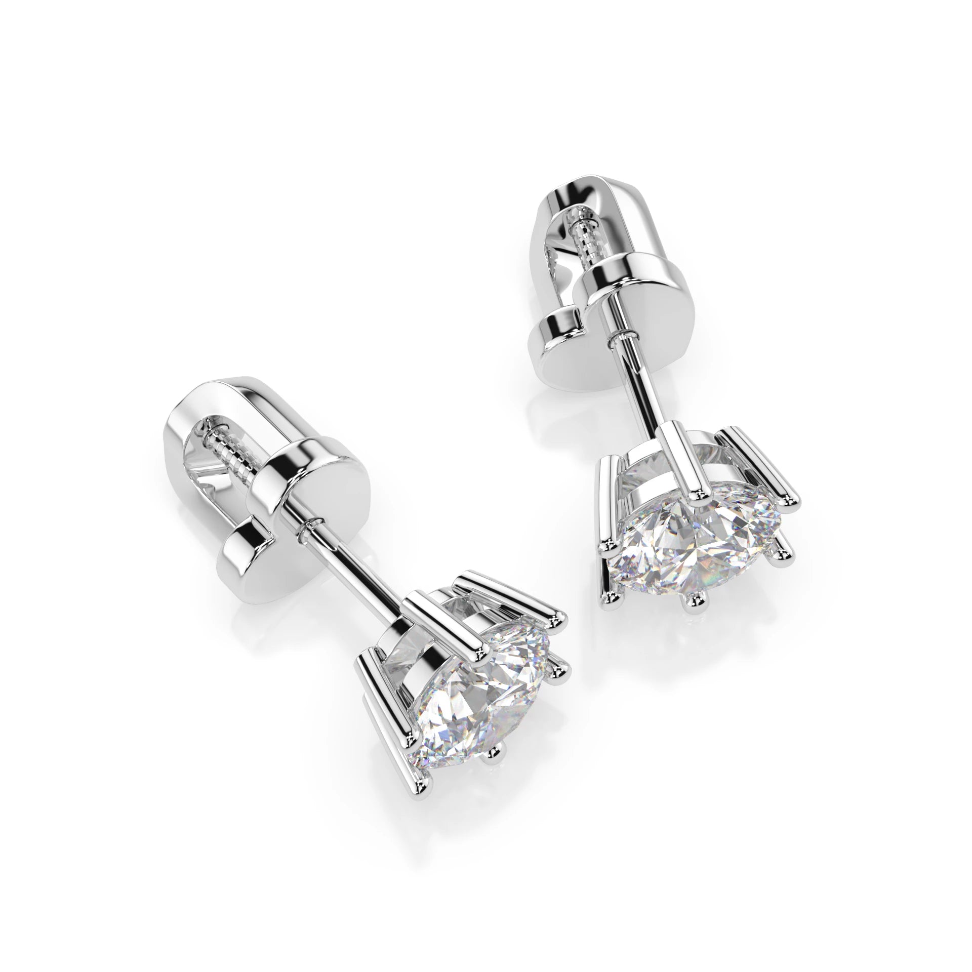Cercei solitaire Fluture – 102-10151(4.7) – imaginea 2