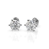 Cercei solitaire Fluture – 102-10040/1(5.1) – imaginea 1