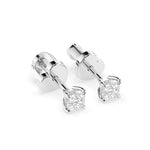 Cercei solitaire Fluture – 102-10113(3.0)PR – imaginea 2