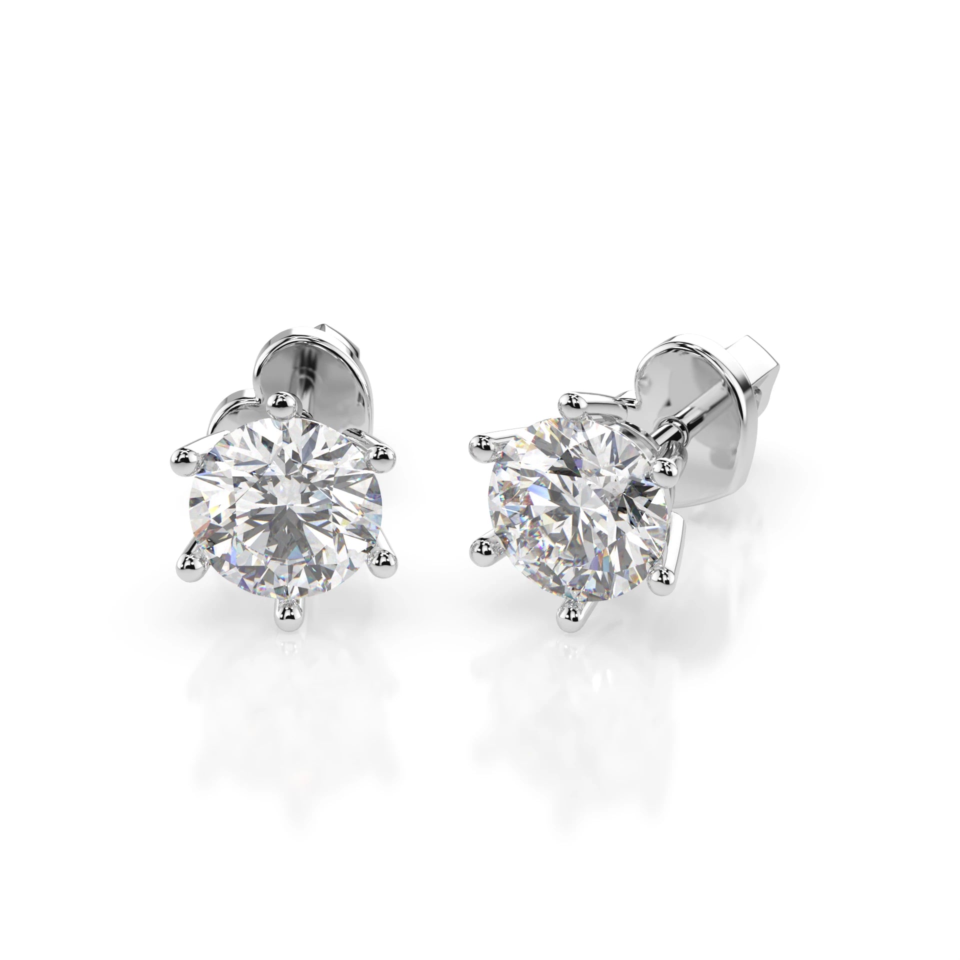 Cercei solitaire Fluture – 102-10151(4.7) – imaginea 1