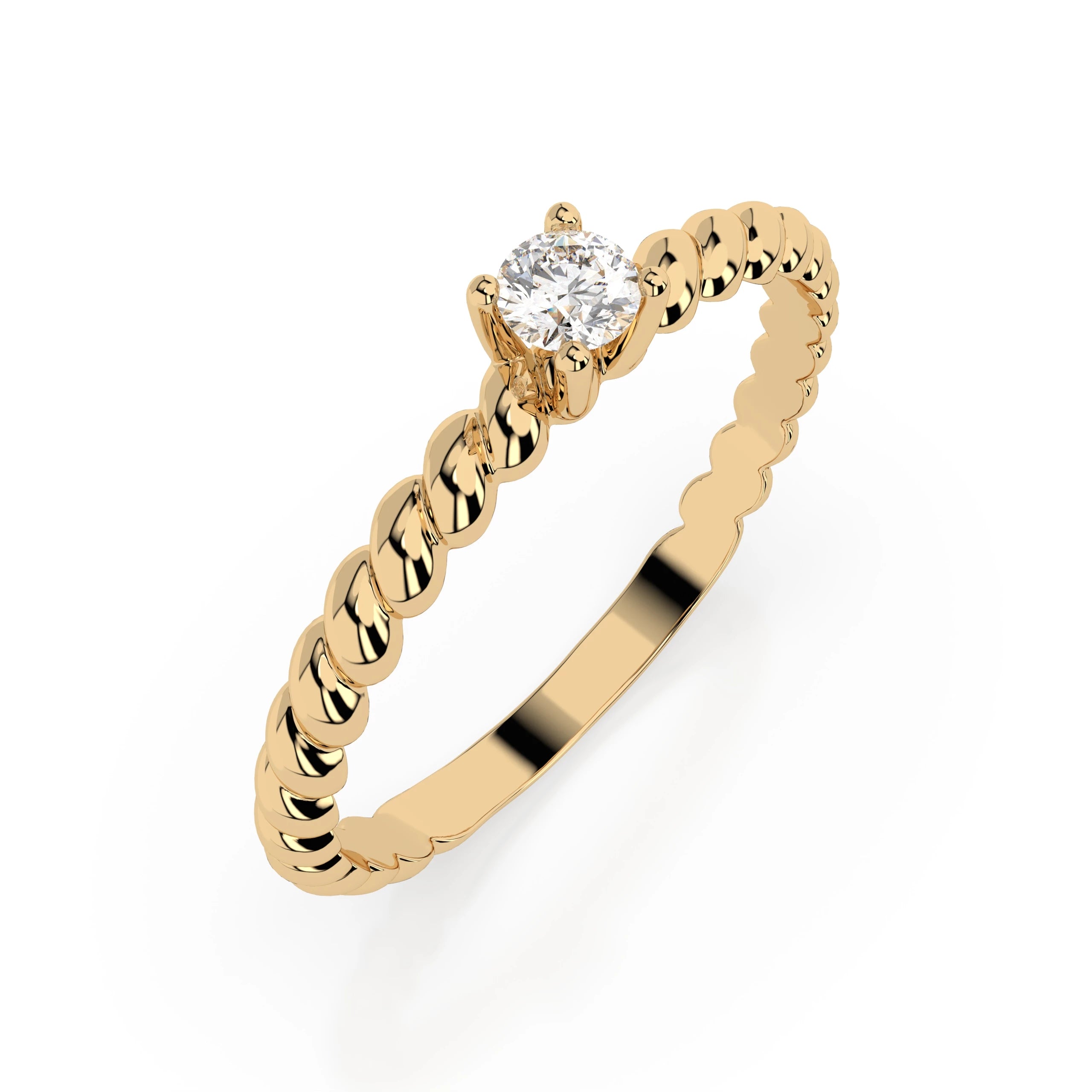 Inel solitaire – 101-10038(2.5) – imaginea 4