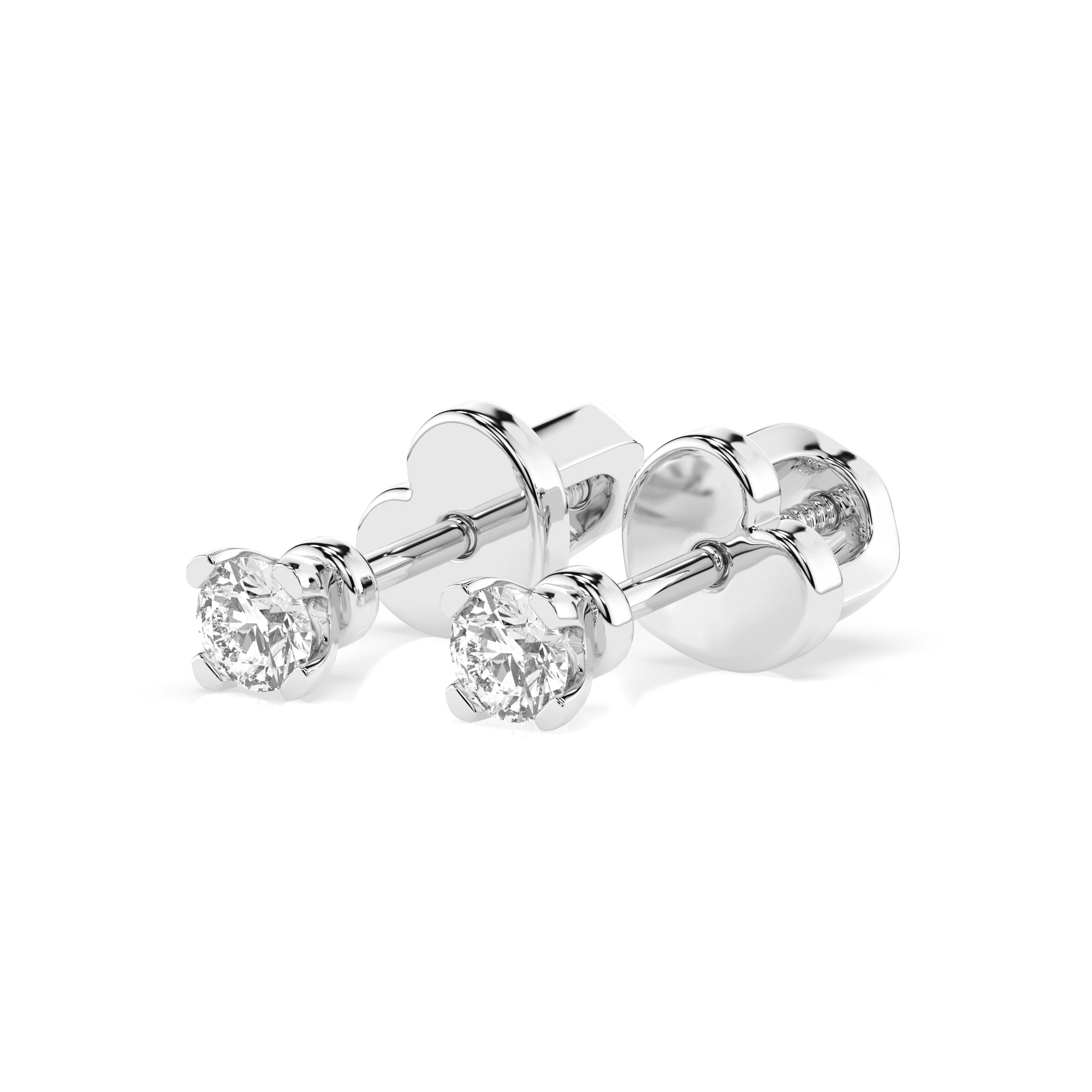 Cercei solitaire Fluture – 102-10089/2(3.0) – imaginea 3