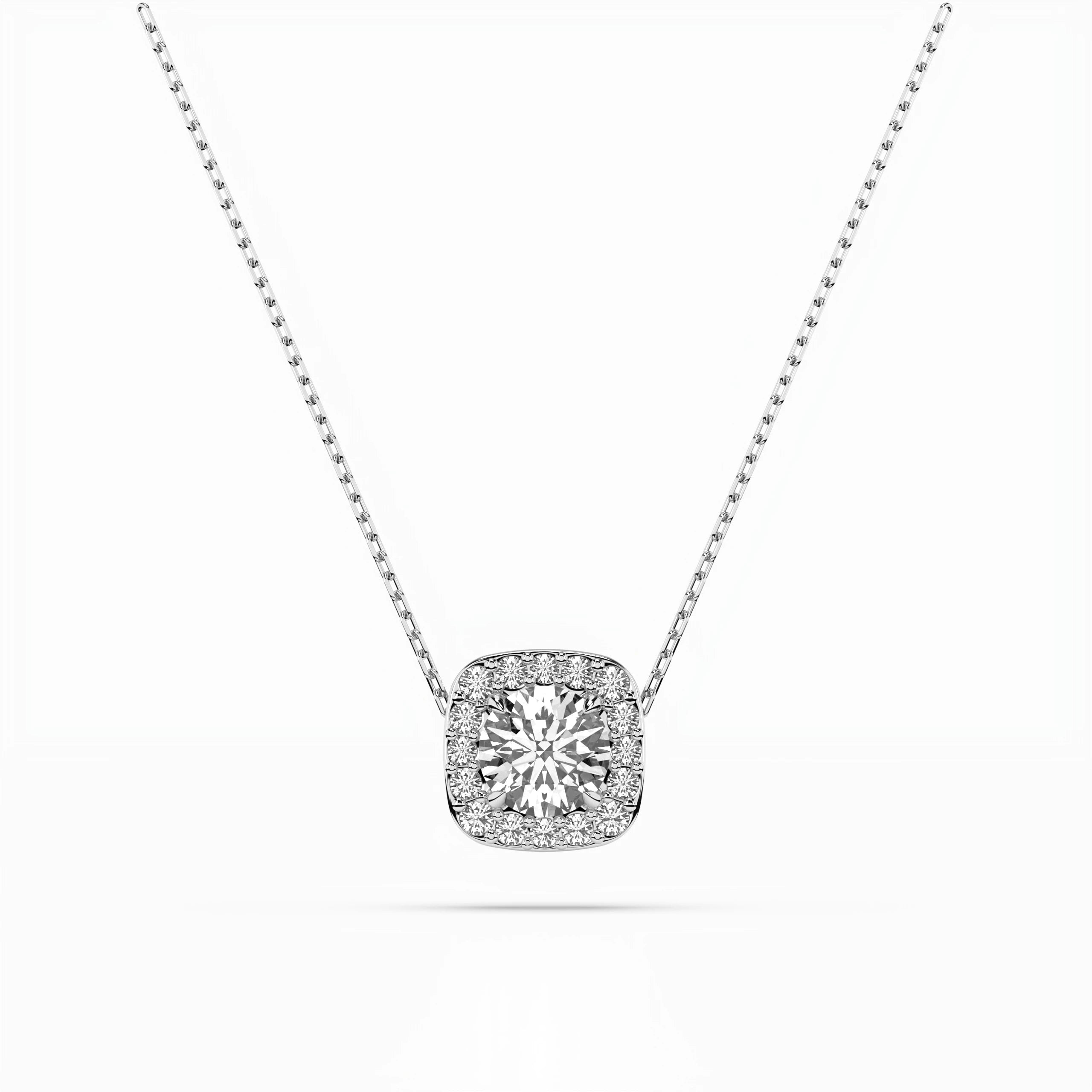 Colier solitaire Eternitate – 104-10057(4.7) – imaginea 1