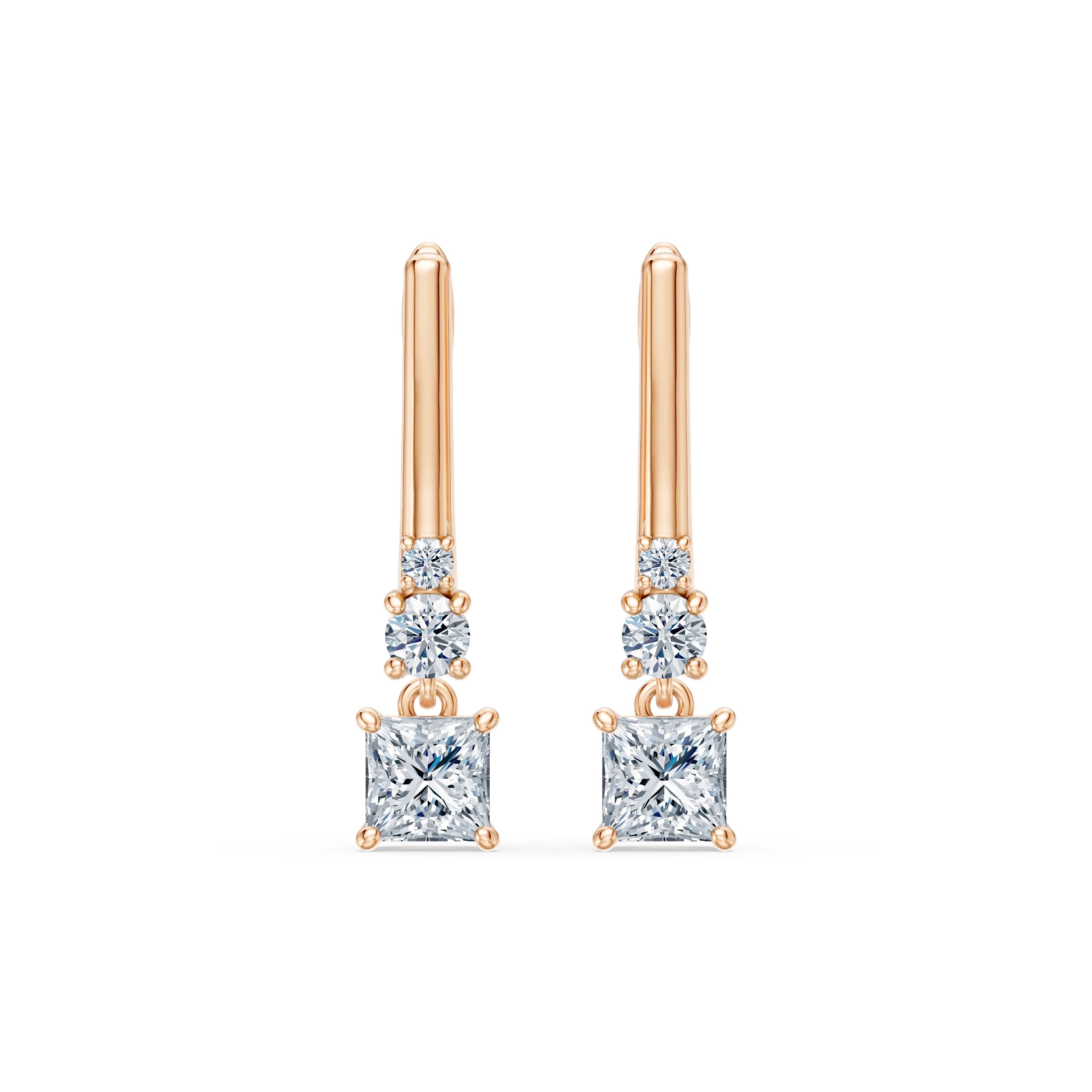 Cercei solitaire Eternitate – 102-10143(0.40)PR – imaginea 7
