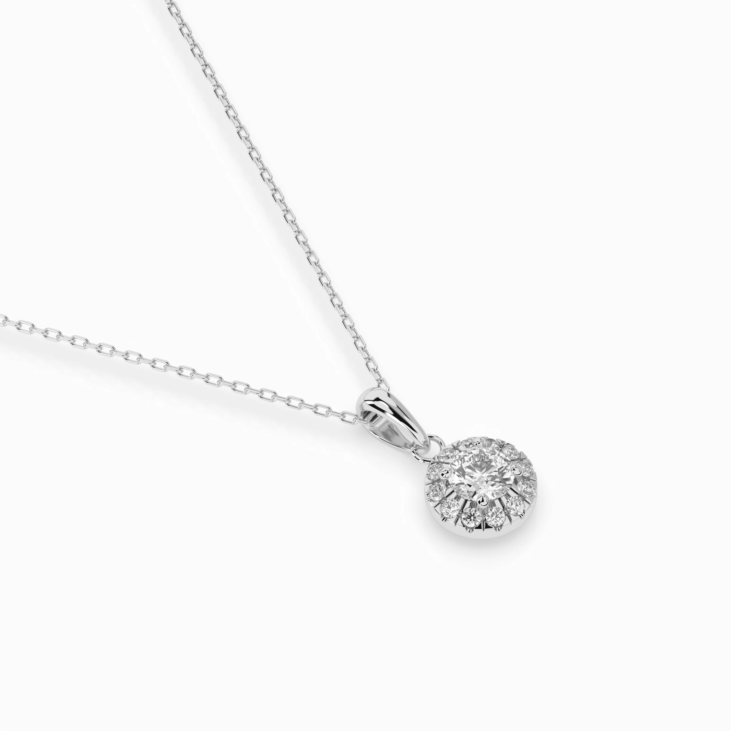 Colier solitaire Eternitate – 104-10053(3.7) – imaginea 3