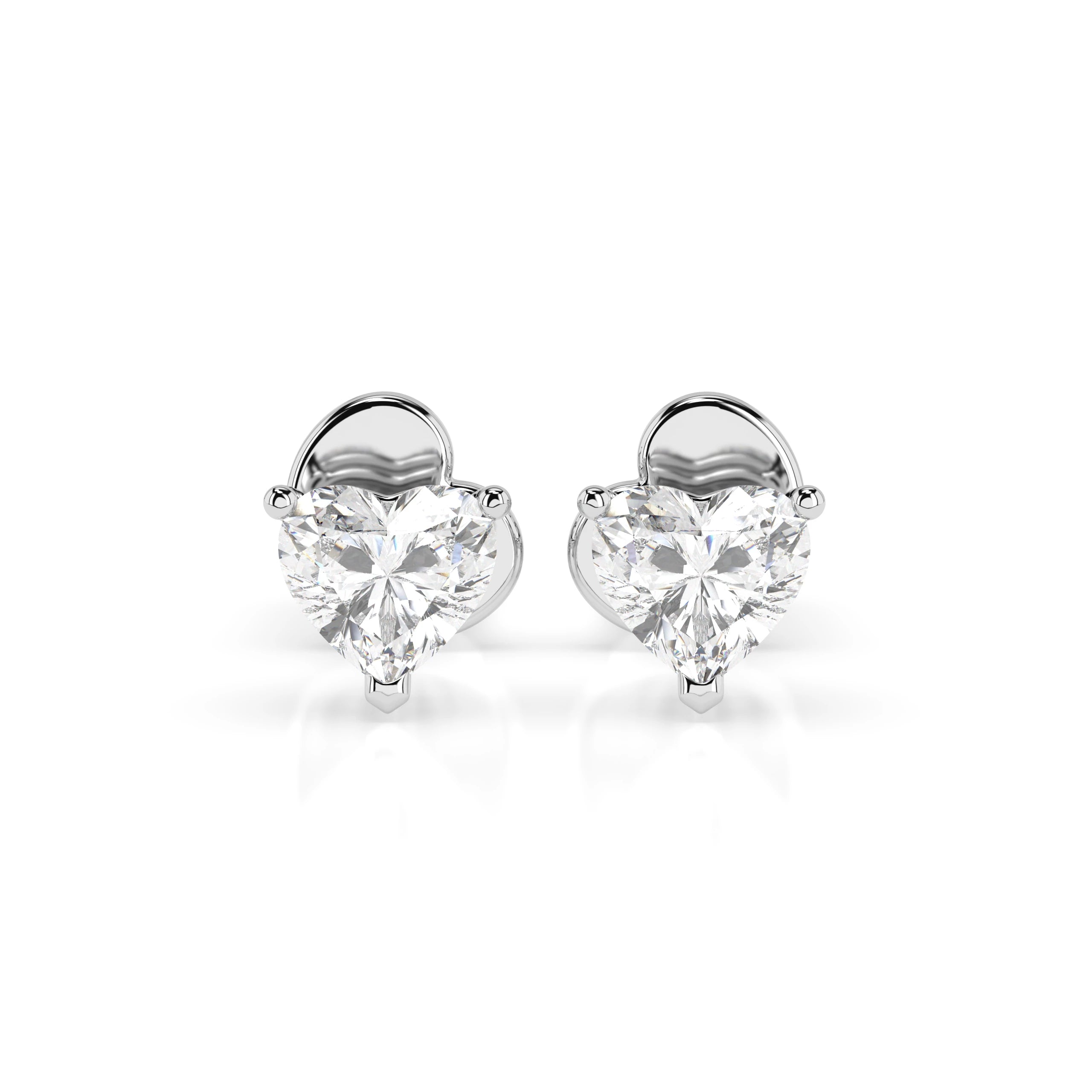 Cercei solitaire Fluture – 102-10190(0.30)HRT – imaginea 1