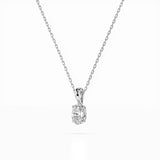Colier solitaire – 104-10069(0.30)OV – imaginea 2