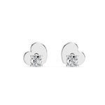 Cercei solitaire Fluture – 102-10012/1(3.0) – imaginea 1