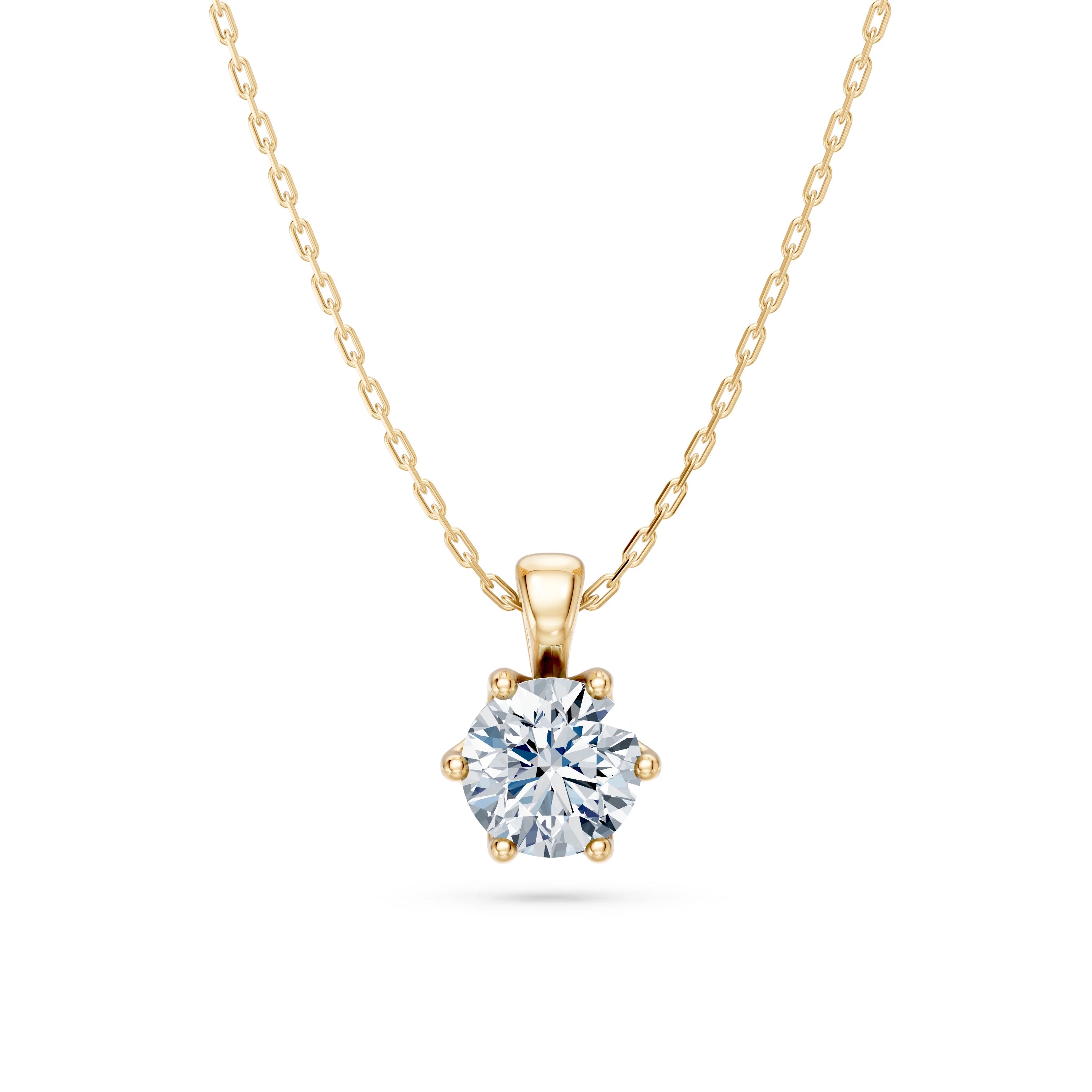 Colier solitaire – 104-10004(5.7) – imaginea 4